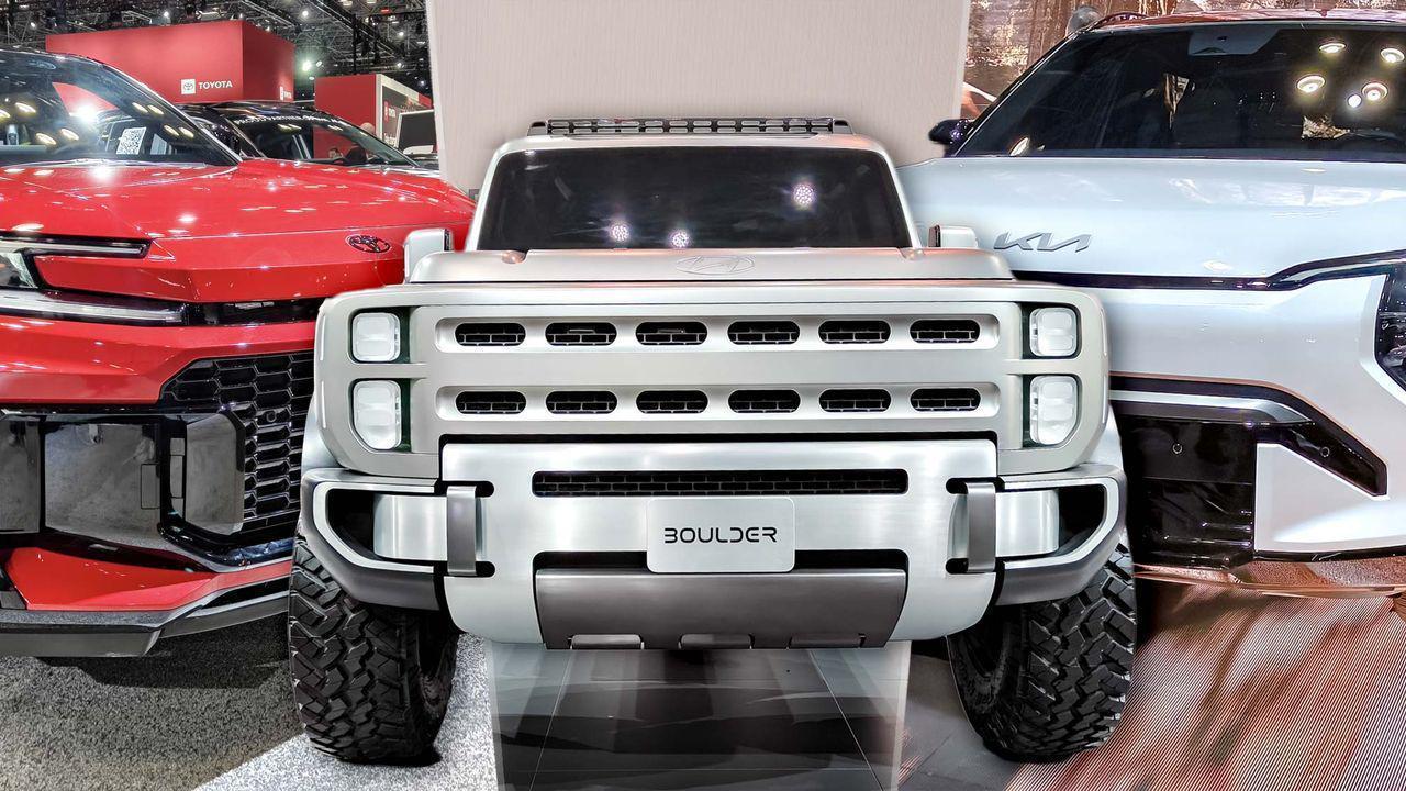 【技术解码】47分钟排队背后：现代Boulder概念车的工业设计革新 汽车科技