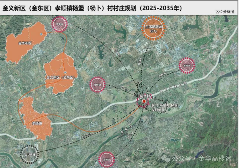  金华杨堡村规划深度剖析：78.57公顷田园新村的基建蓝图与农旅融合路径 房产家居