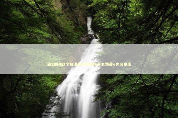 深度解读这个知识分享社区的运作逻辑与内容生态 IT技术