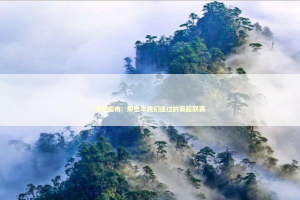 观赛指南：那些年我们追过的英超联赛 体育新闻